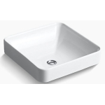 Kohler Forefront K-2661T-0 半嵌入式枱上洗臉盆